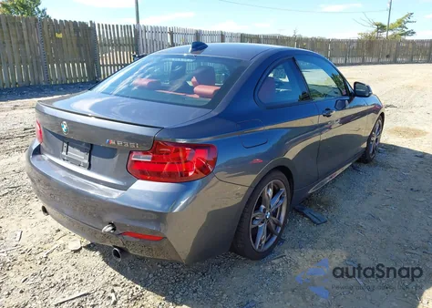 2015 BMW M235 z USA, uszkodzony, nr VIN WBA1J7C58FV253853